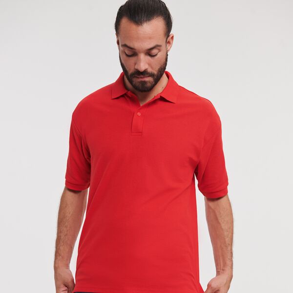 Newson Russell Poly/Cotton Piqué Polo Shirt Thumbnail